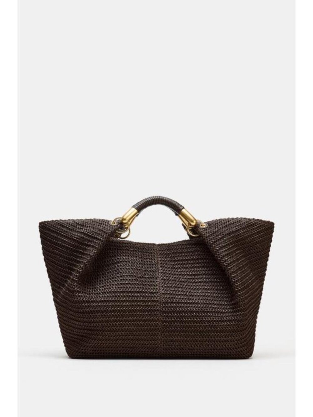ZARA MAXI BRAIDED EFFECT HANDBAG 6923/610/721